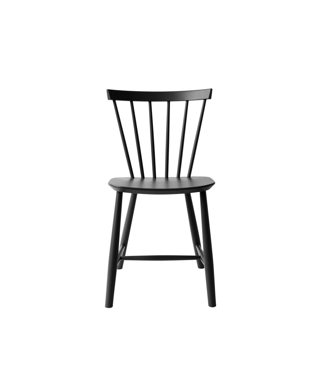 J46 - Chair - 2 pcs - Beech - Jet Black