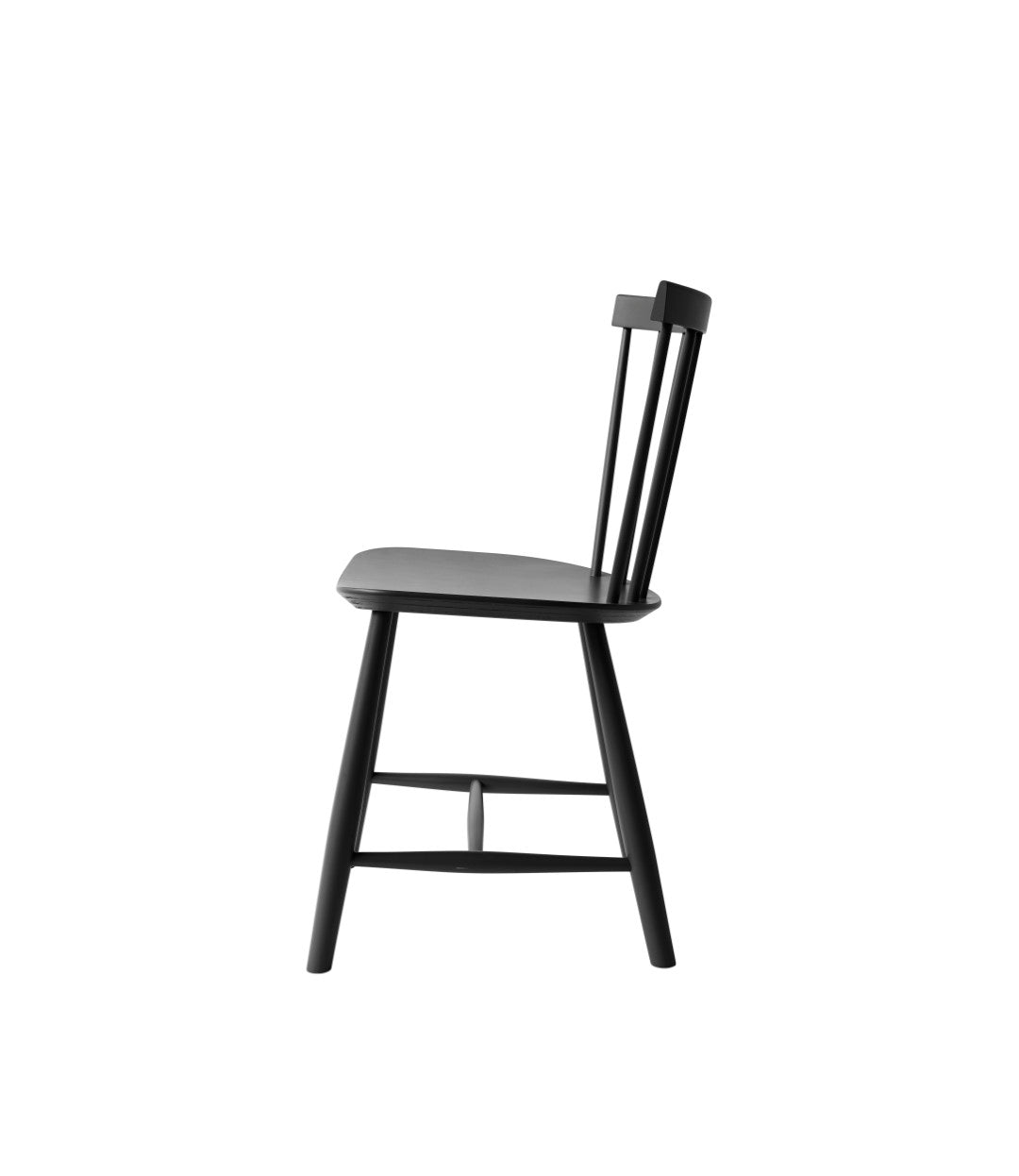 J46 - Chair - 2 pcs - Beech - Jet Black
