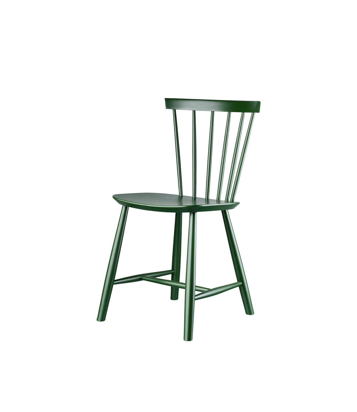 J46 - Chair - 2 pcs - Beech - Bottle Green