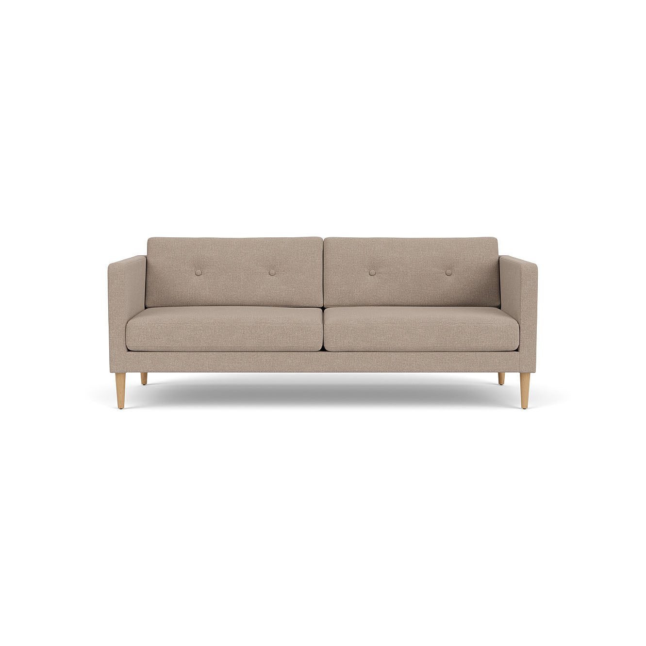 L42 Firhøj - 2,5 seater sofa - Oak - Beige (61)