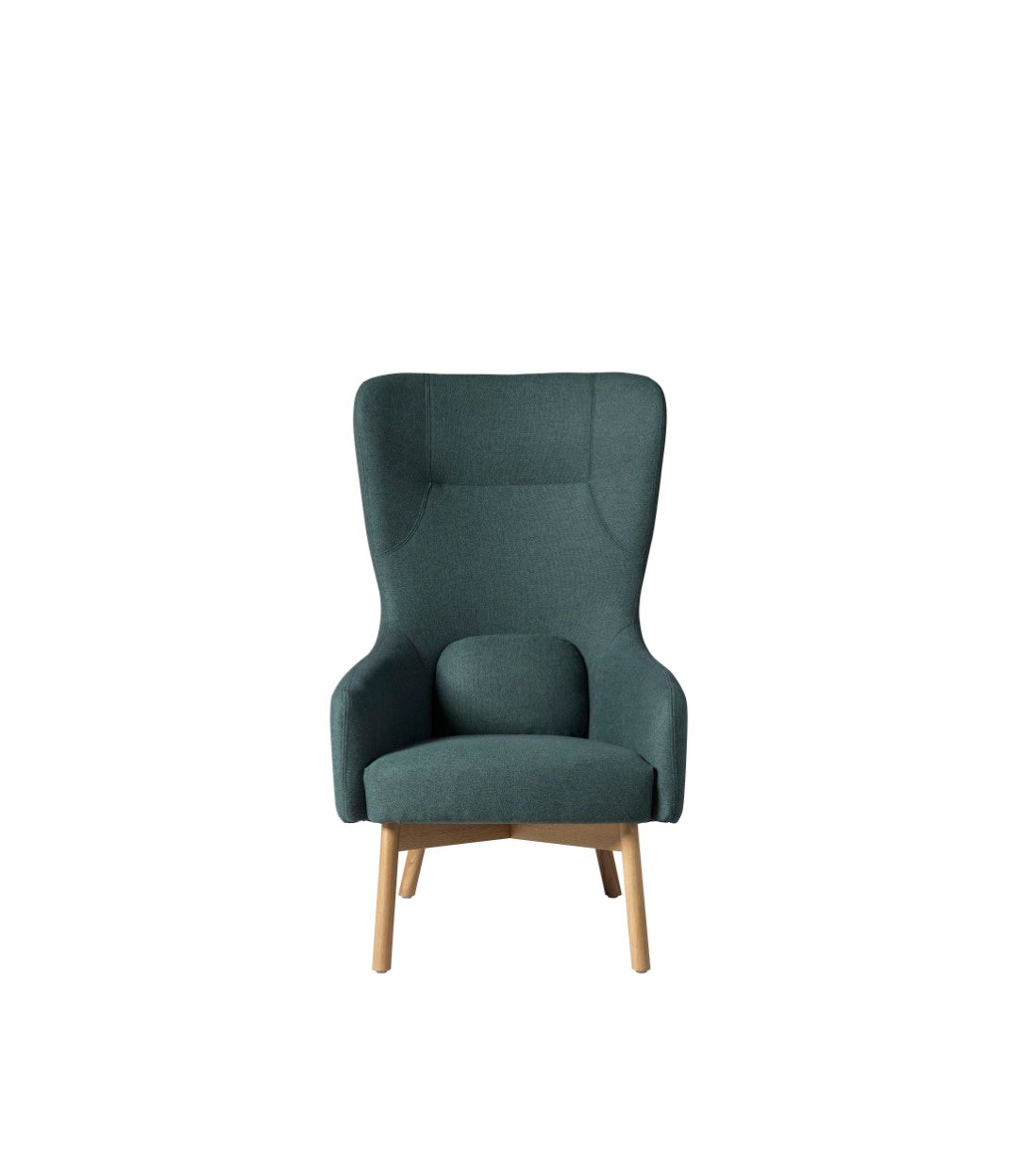 L35 Gesja - Wing chair - Oak - Green (32)