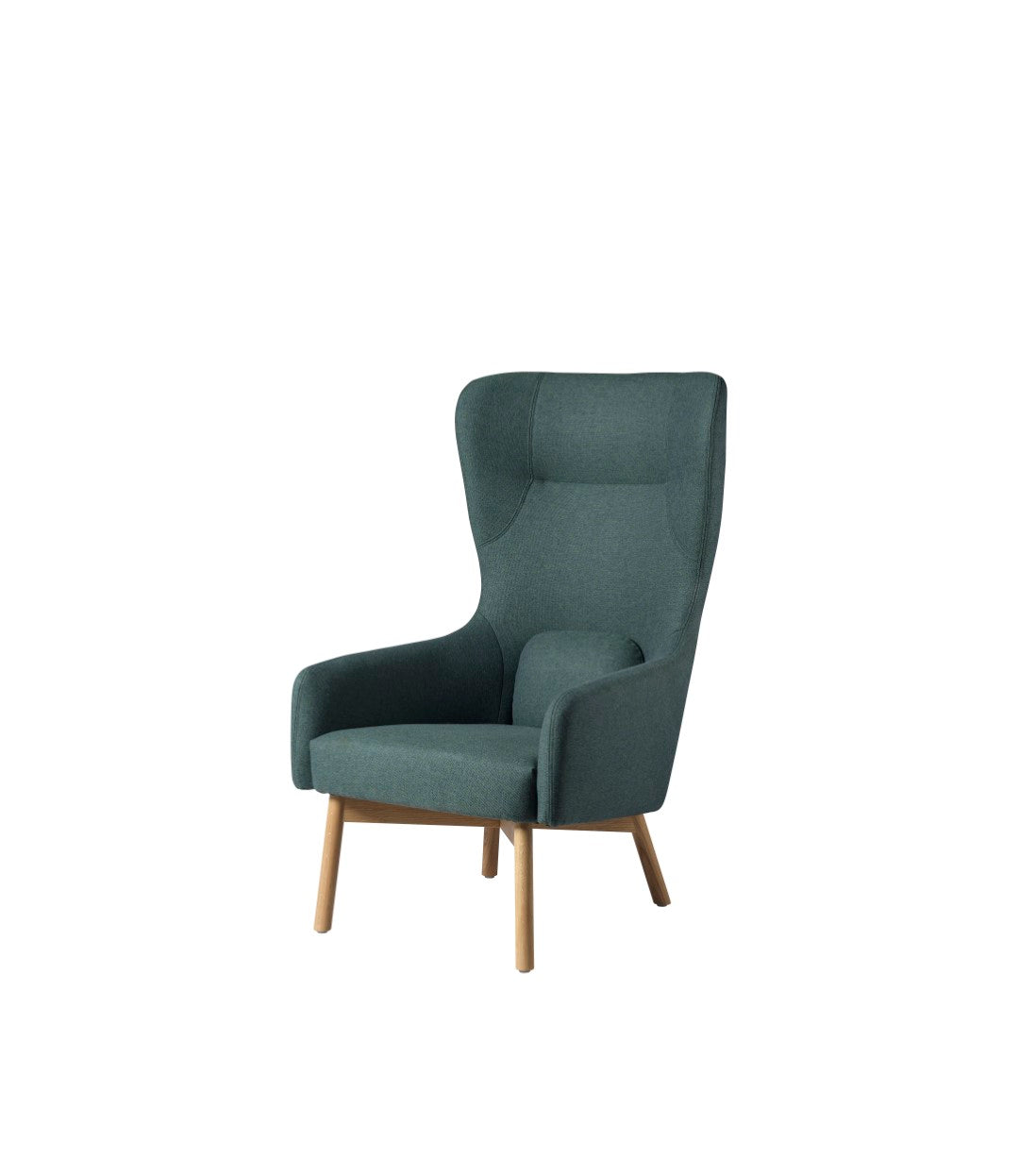 L35 Gesja - Wing chair - Oak - Green (32)