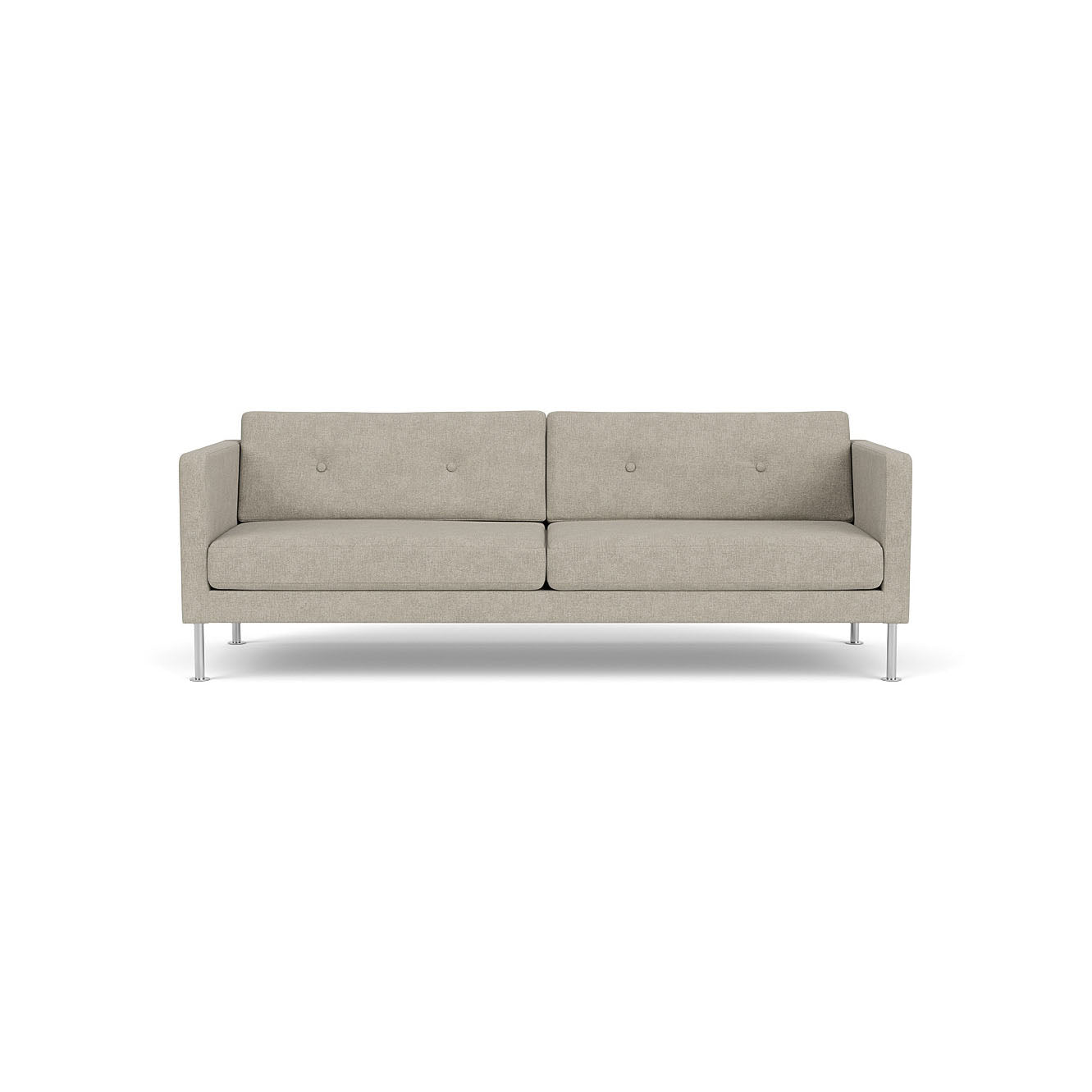 L42 Firhøj - 3 pers. sofa - Stål - Light Grey (30)