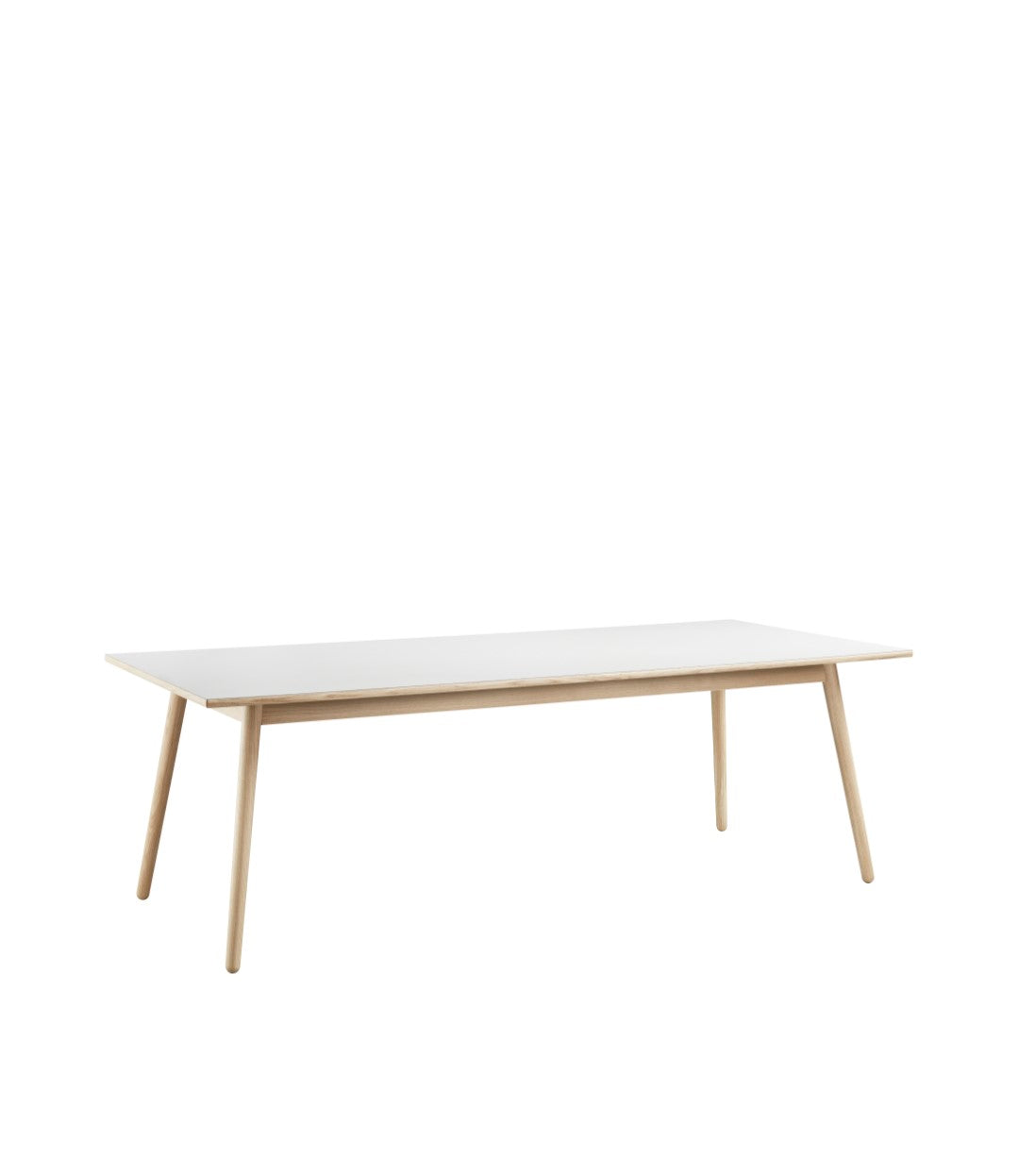 C35C Spisebord i Eg Linoleum Mushroom af Poul M. Volther