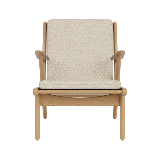 J53 - Armchair - Oak - Beige