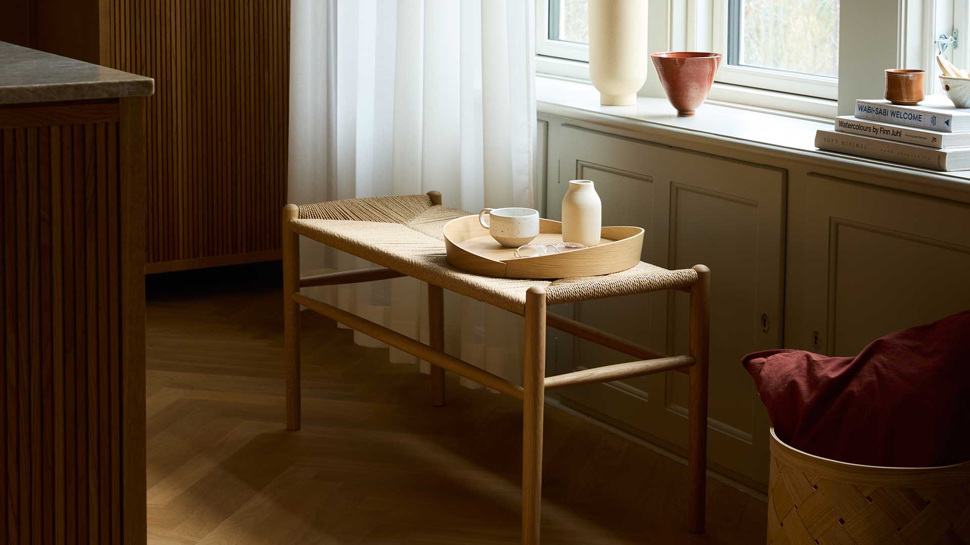 Skammel i træ | FDB Møbler