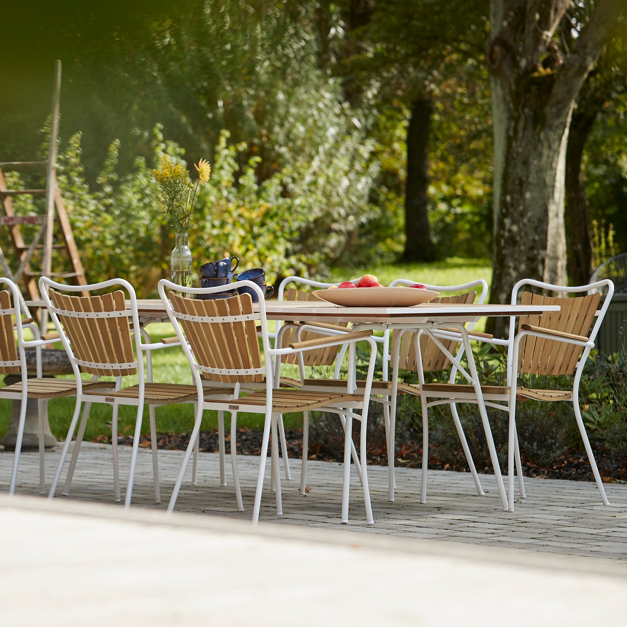 Marguerit Bord L 200 & 6 Stole