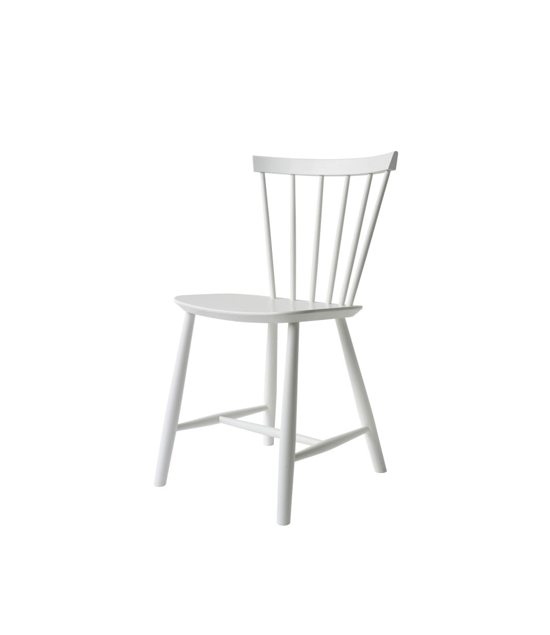 J46 - Chair - 2 pcs - Beech - Pure White