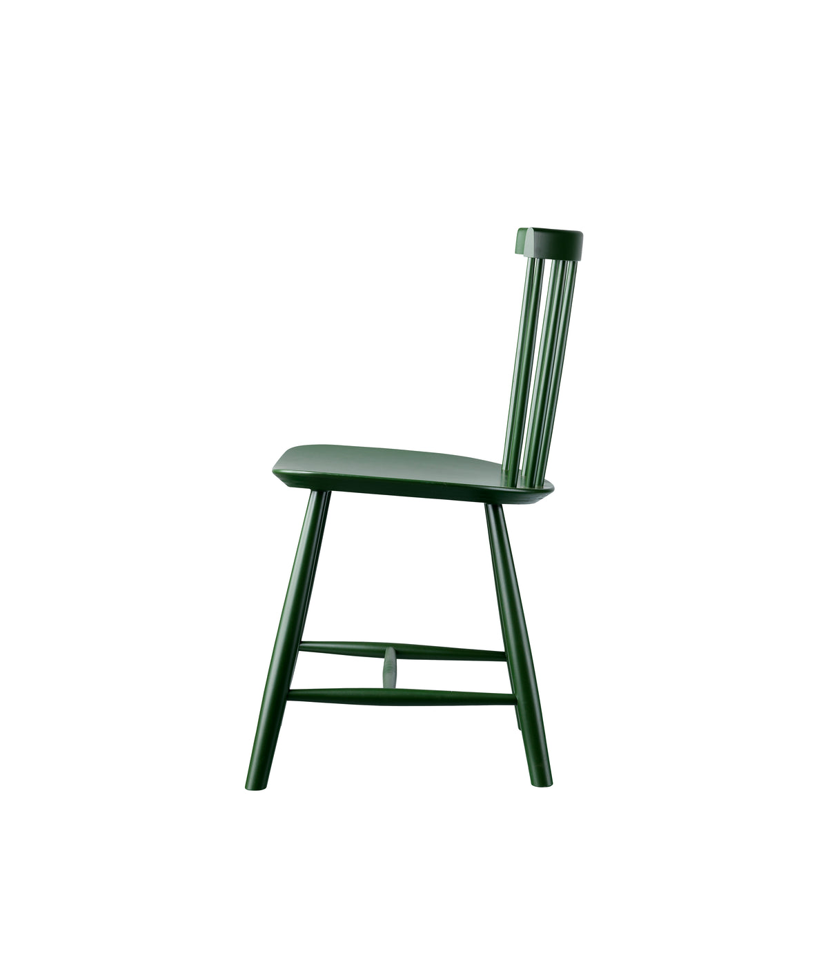 J46 - Chair - 2 pcs - Beech - Bottle Green