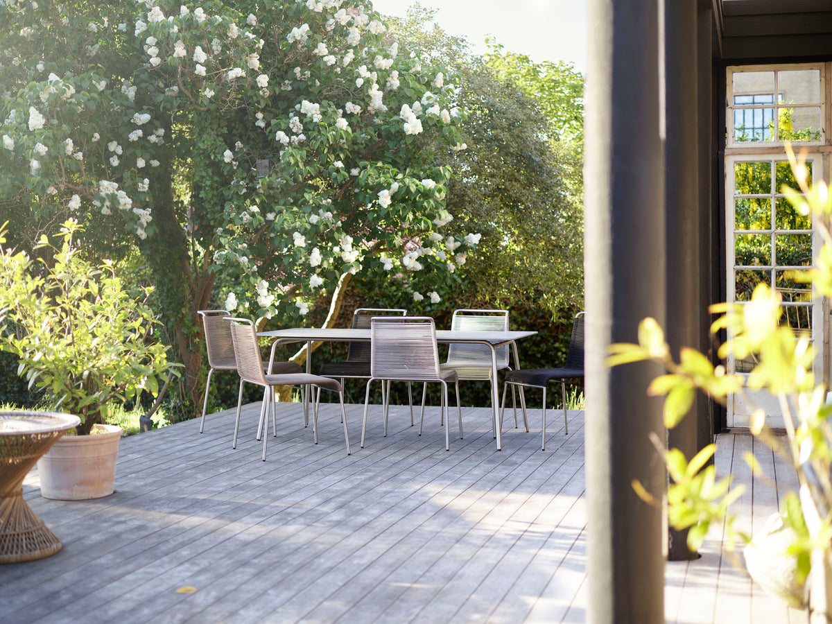 Teglgaard - Stort Havesæt - 90x200/Grå - Lifestyle 1