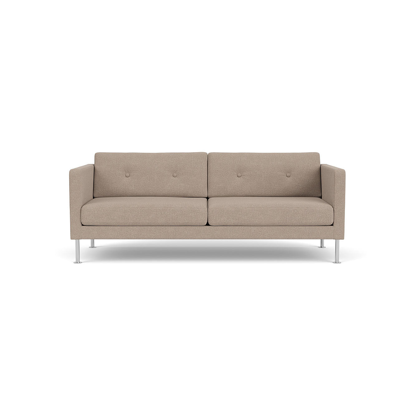 L42 Firhøj - 2,5 seater sofa - Steel - Beige (61)
