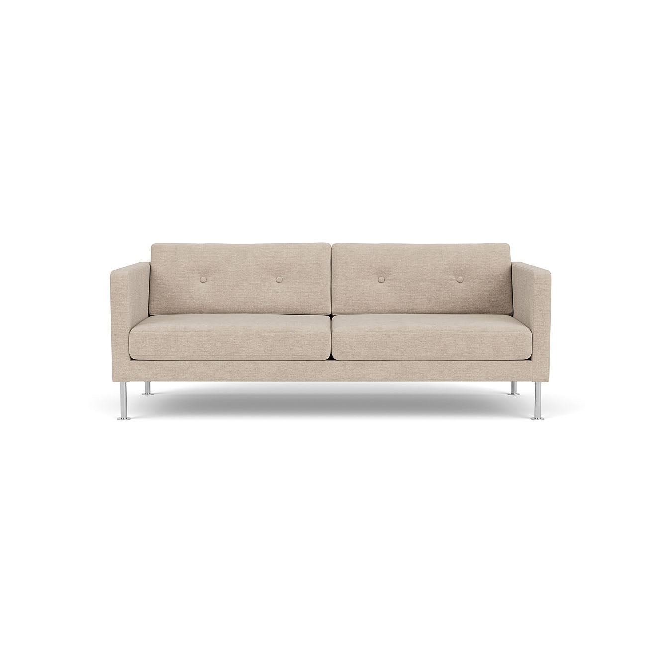 L42 Firhøj - 2,5 seater sofa - Steel - Beige (213)