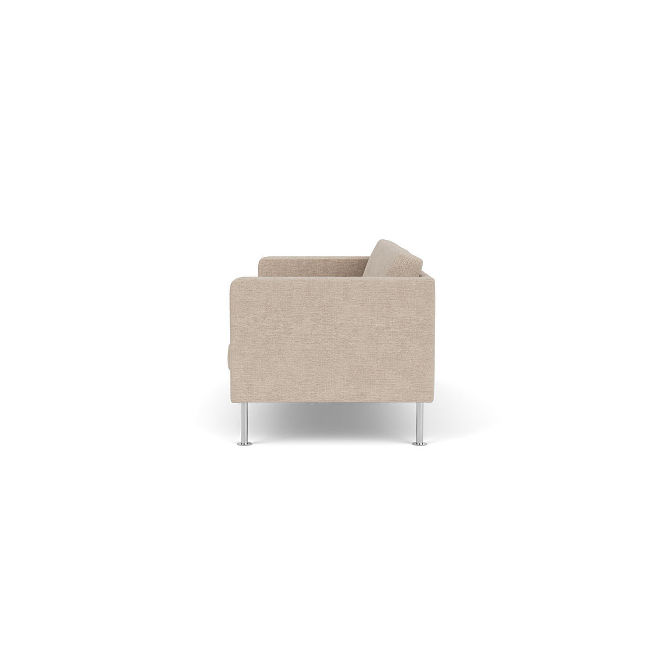 L42 Firhøj - 2,5 seater sofa - Steel - Beige (213)