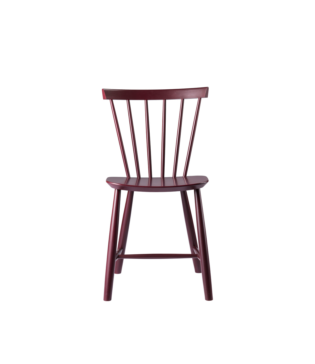 J46 - Chair - 2 pcs - Beech - Black Red
