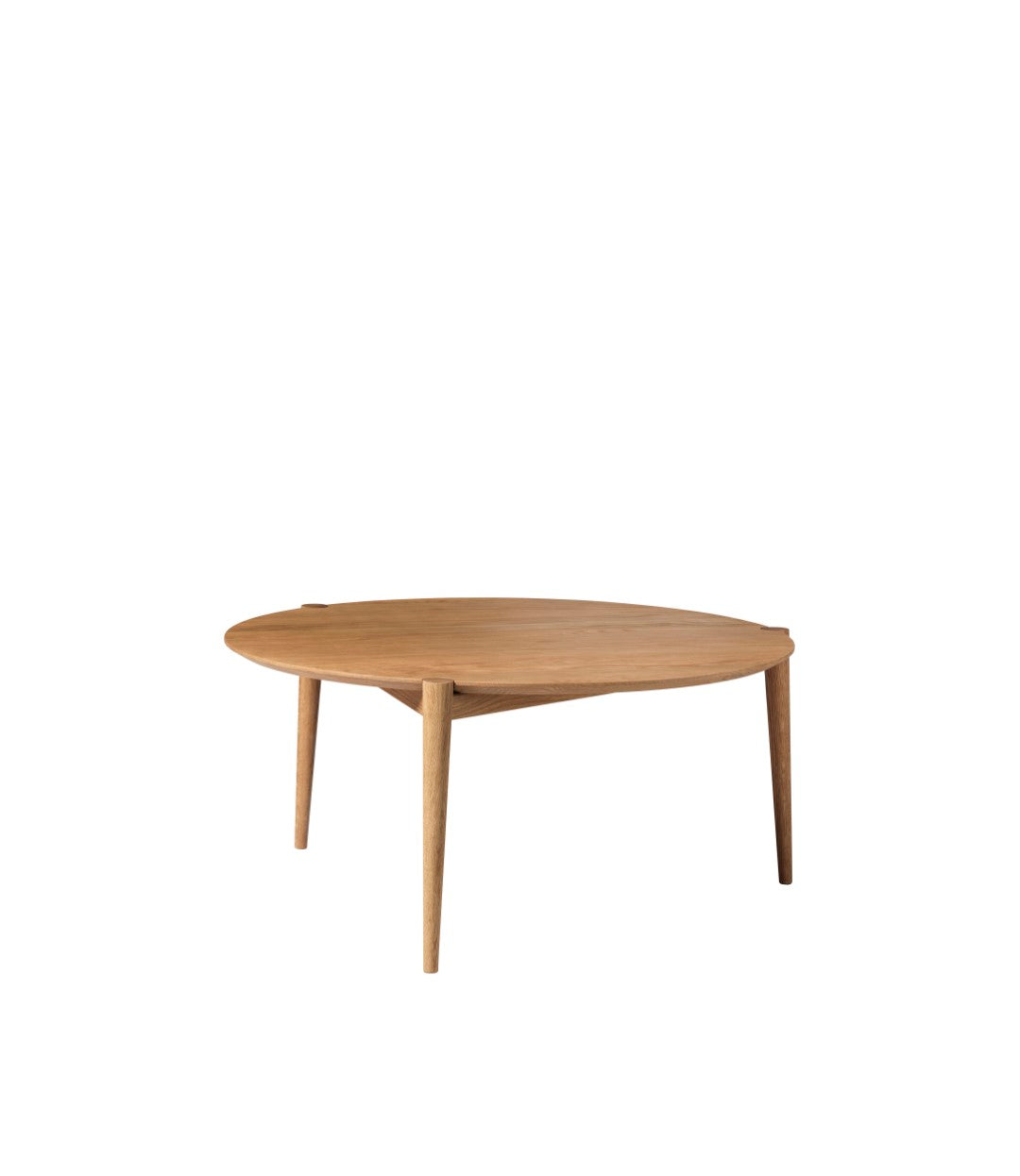 D102 Søs - Coffee table - Oak - Oiled - Ø85