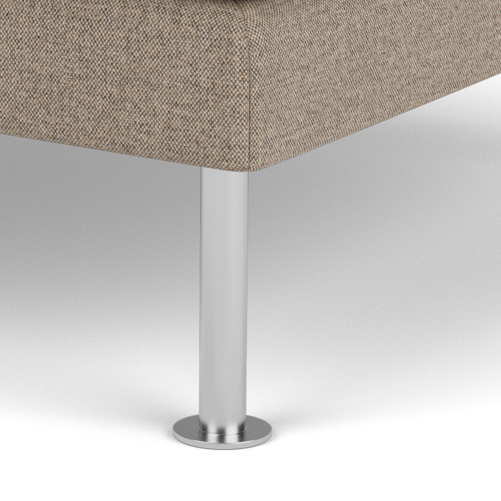 L42 Firhøj - Puf - Stål - Light Grey (02)