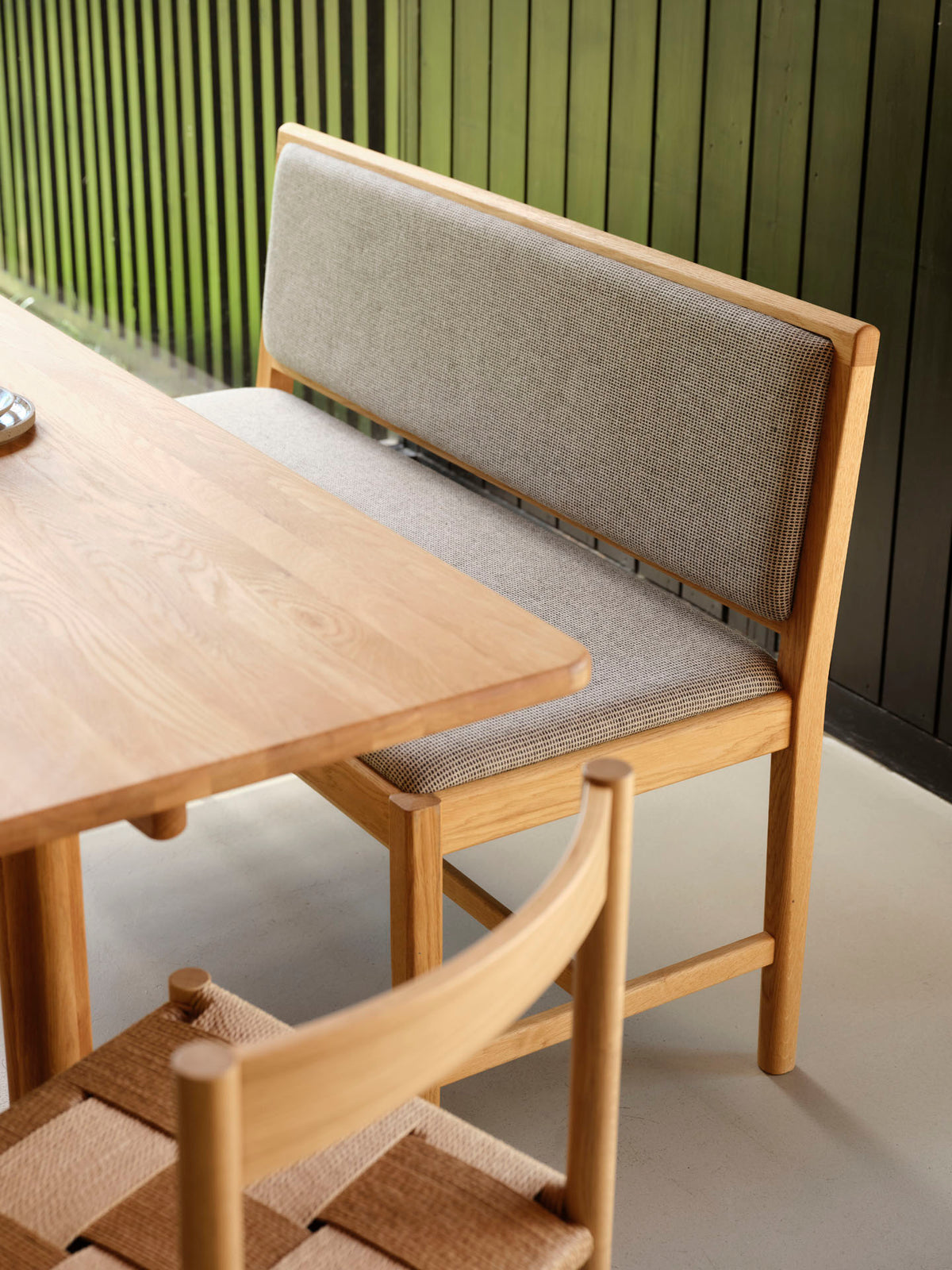 J176 Sønderborg - Bænk - Eg - Monochrome - Meleret - Lifestyle 2