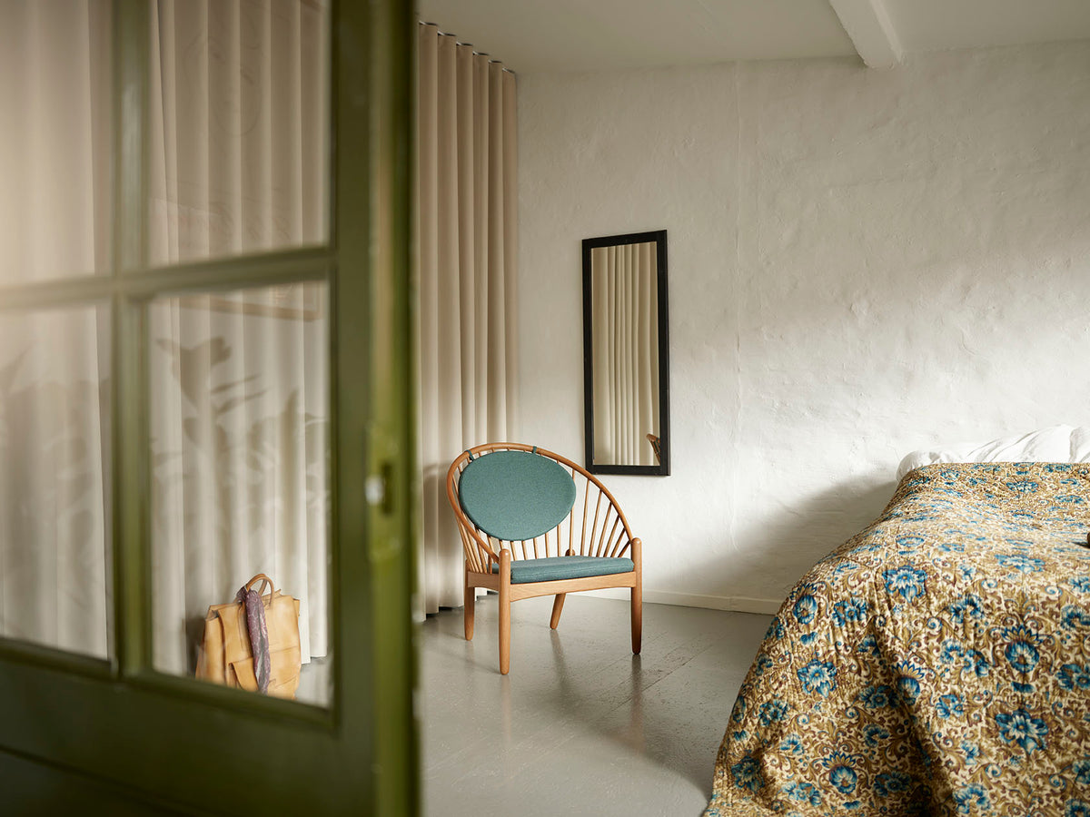 J166 Jørna - Stol - Røget eg - Green - Lifestyle 1