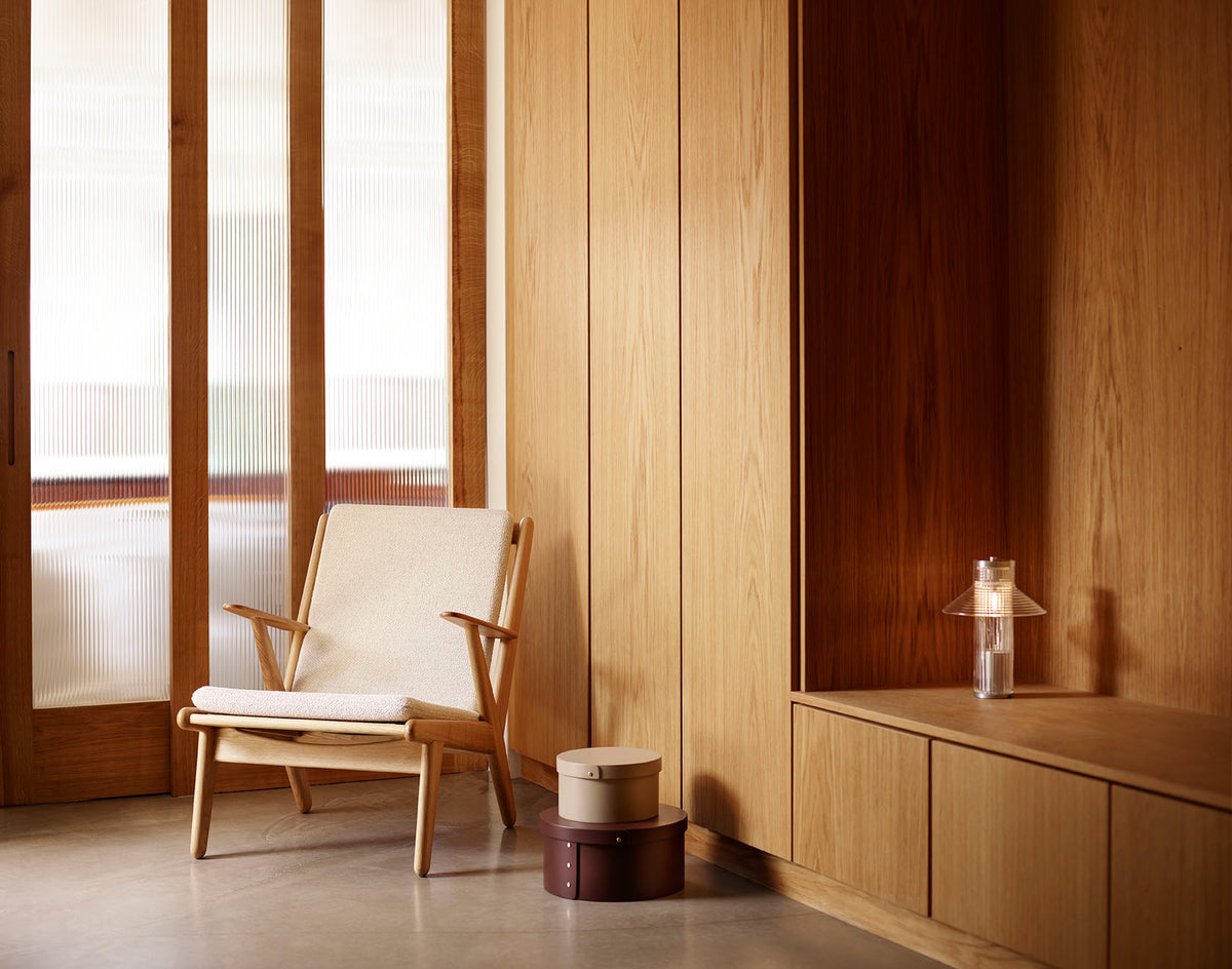 J53 - Armchair - Oak - Beige - Lifestyle 5