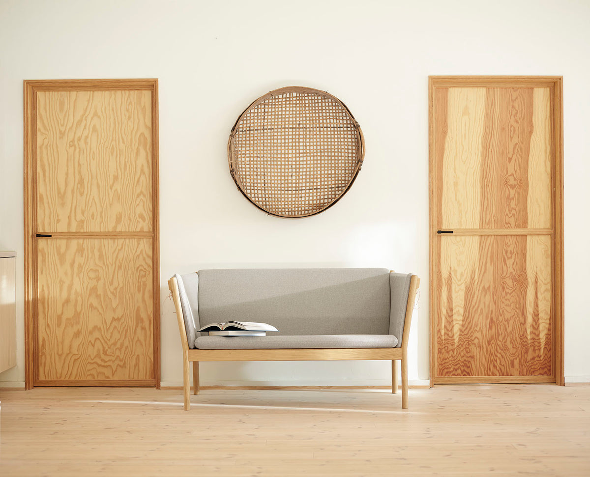 J148 - 2-Seater Sofa - Oak - Beige (61) - Lifestyle 1