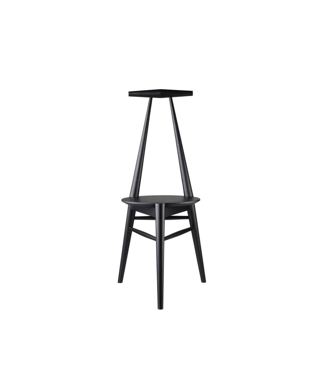 J157 Anker Stol i Eg Jet Black af Stine Lundgaard Weigelt