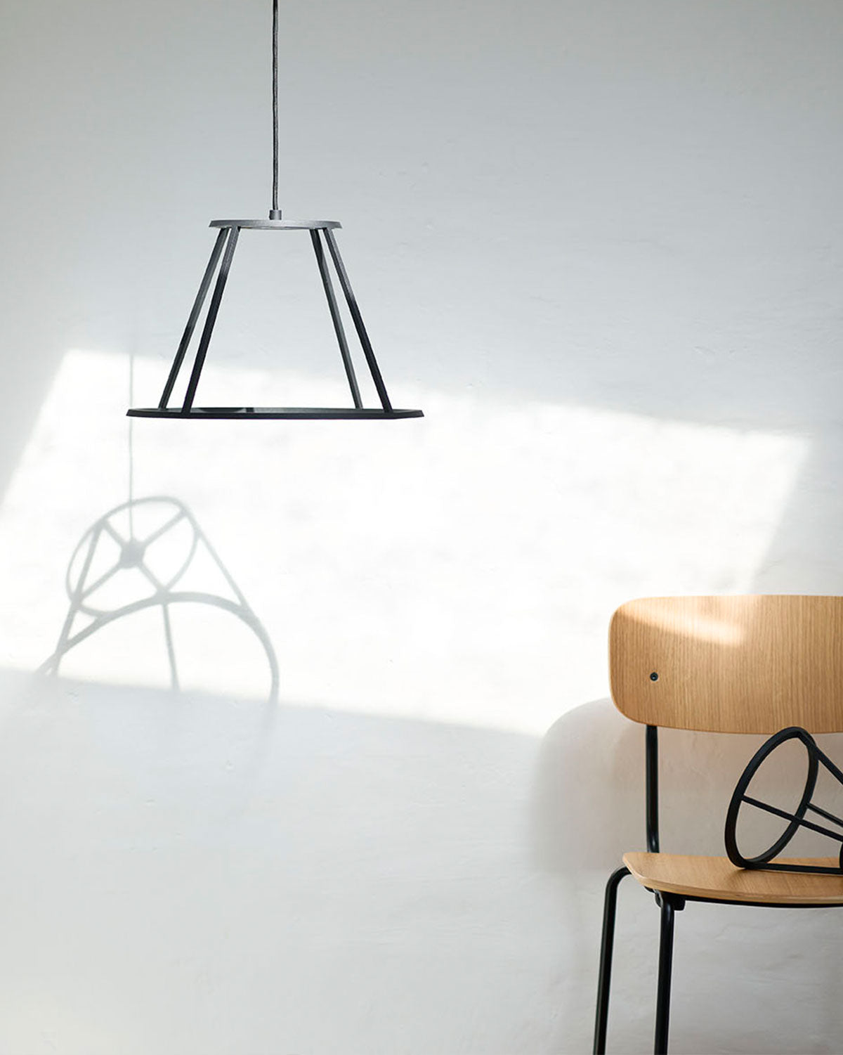 J52B - Chair - Beech - Black Green