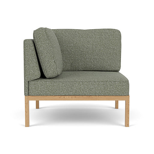 L37 - 7-9-13 - Venstre Hjørne 90 cm -Green-Melange