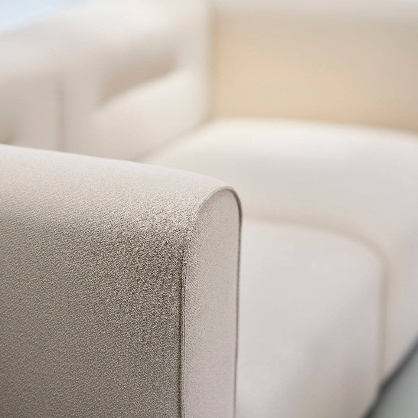 L44 Mols Sofa Venstre Modul i Beige af Laura Bilde - Detalje