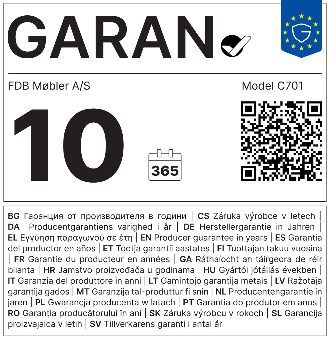 C701 Ragnesminde - Spisebord - Eg - 90x220 cm